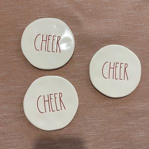 Rae Dunn Christmas Coasters
